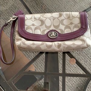 Coach wristlet